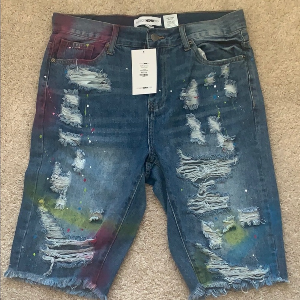 Jean shorts